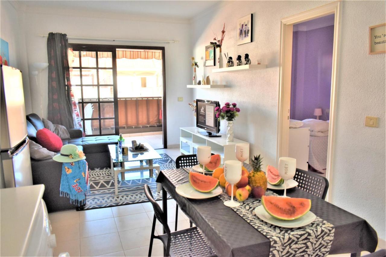 Cozy Apartment Tenerife South Wifi & Pool กอสตา เดล ซิเลนซิโอ ภายนอก รูปภาพ