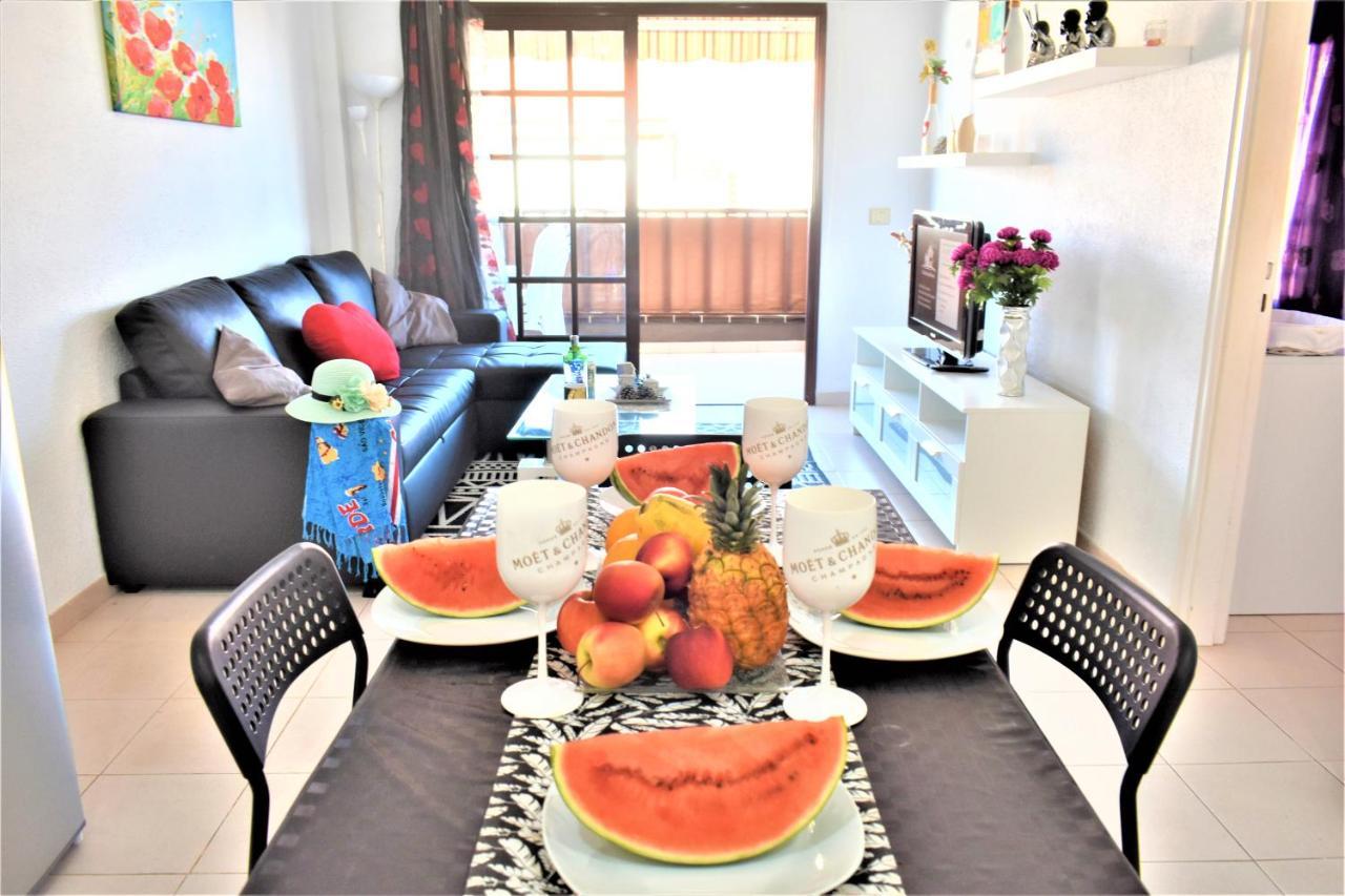 Cozy Apartment Tenerife South Wifi & Pool กอสตา เดล ซิเลนซิโอ ภายนอก รูปภาพ